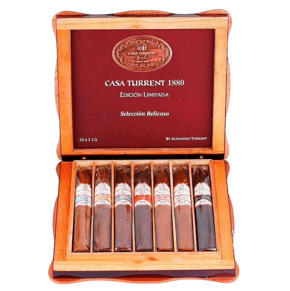 Casa Turrent 1880 Edicion Limitada Selection Belicoso SET of 7 cigars