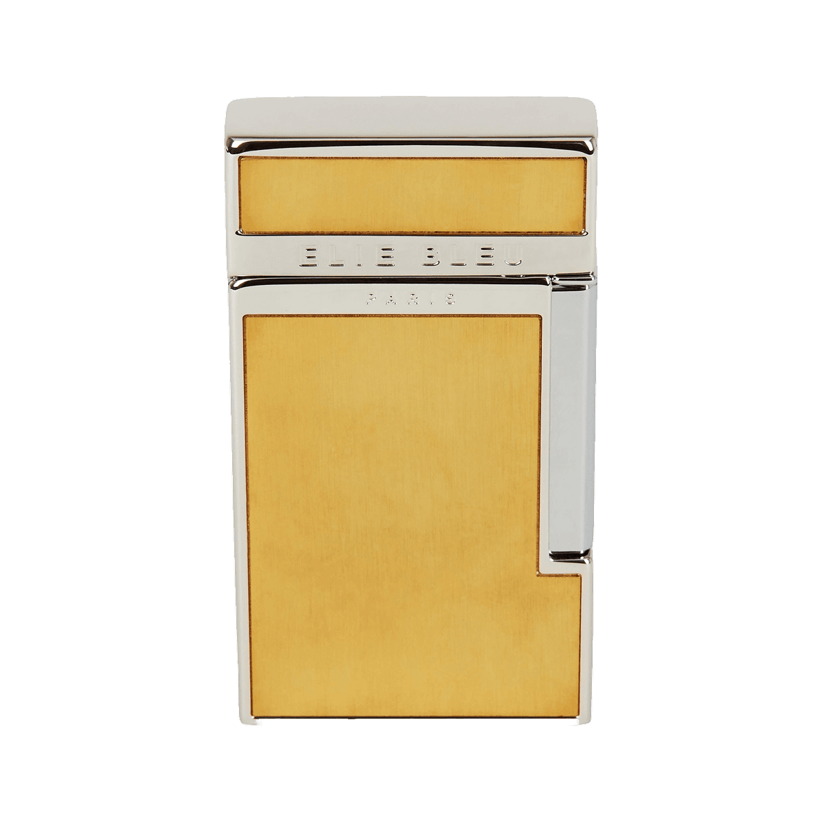 Elie Bleu Pocket Lighter "Diamond Jetflame" Brush Gold