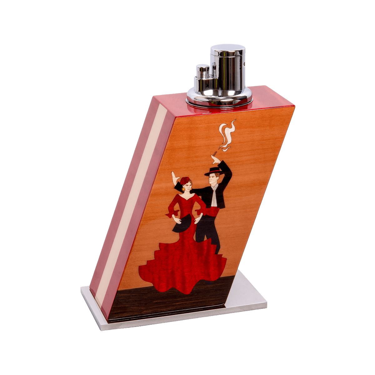 Elie Bleu Large Table Lighter "Casa Cubana" Cienfuegos