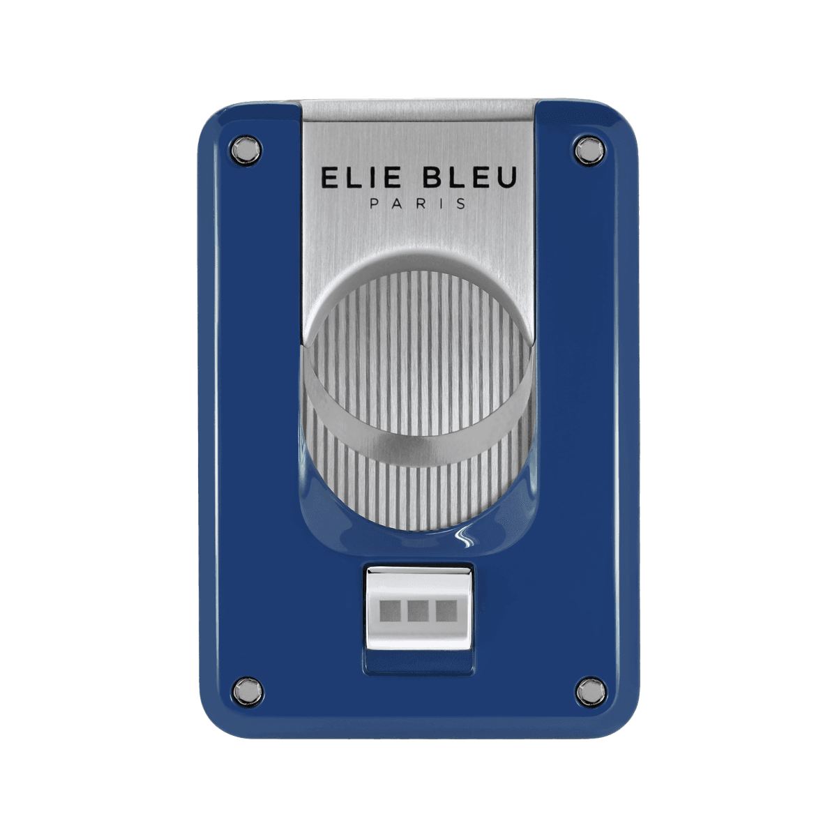 Elie Bleu Double Blade Cigar Cutter Blue