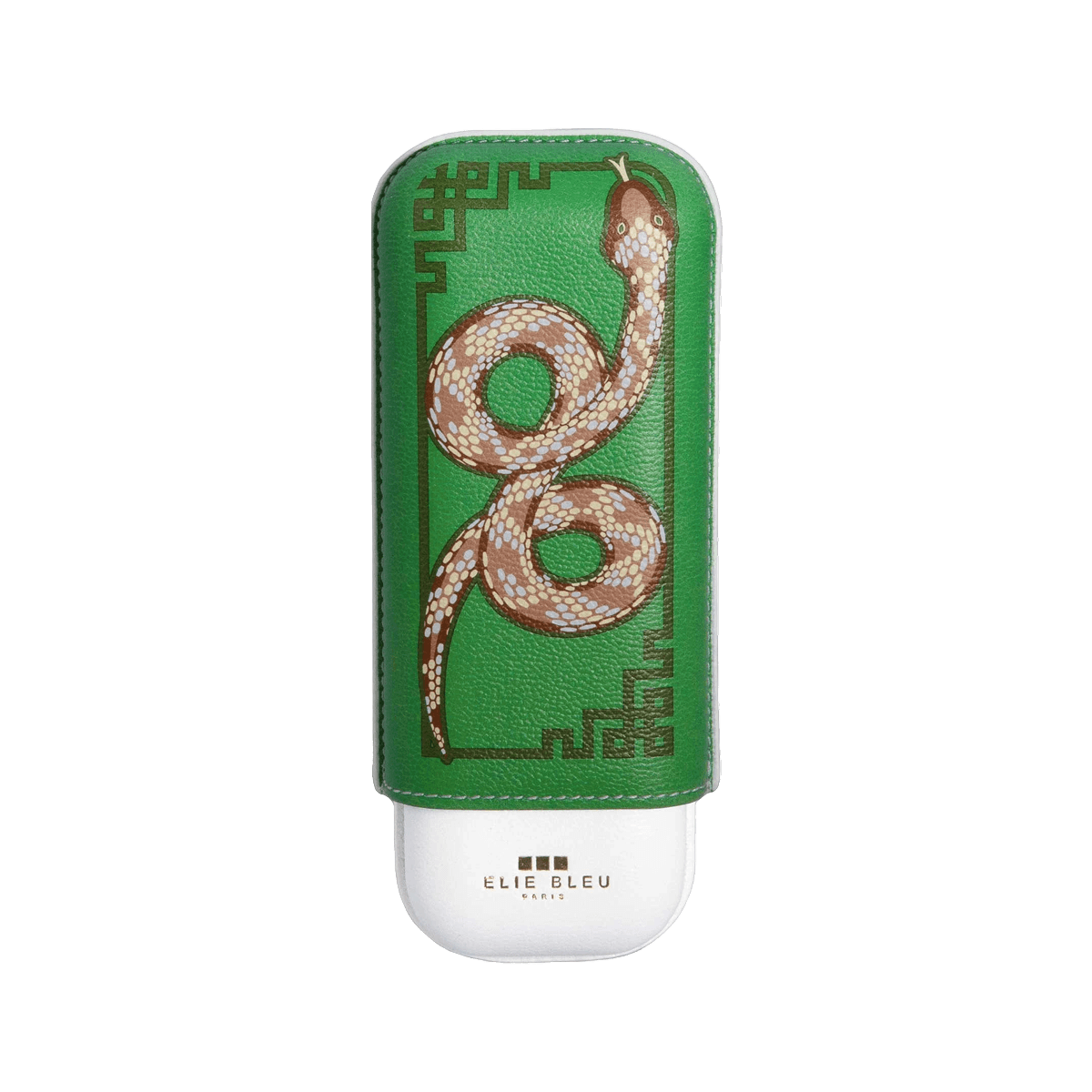 Elie Bleu "Snake" Cigar Case - 2 Cigars caliber 27