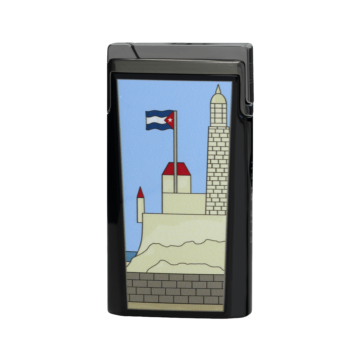 Elie Bleu Pocket Lighter "J15" Casa Cubana Black
