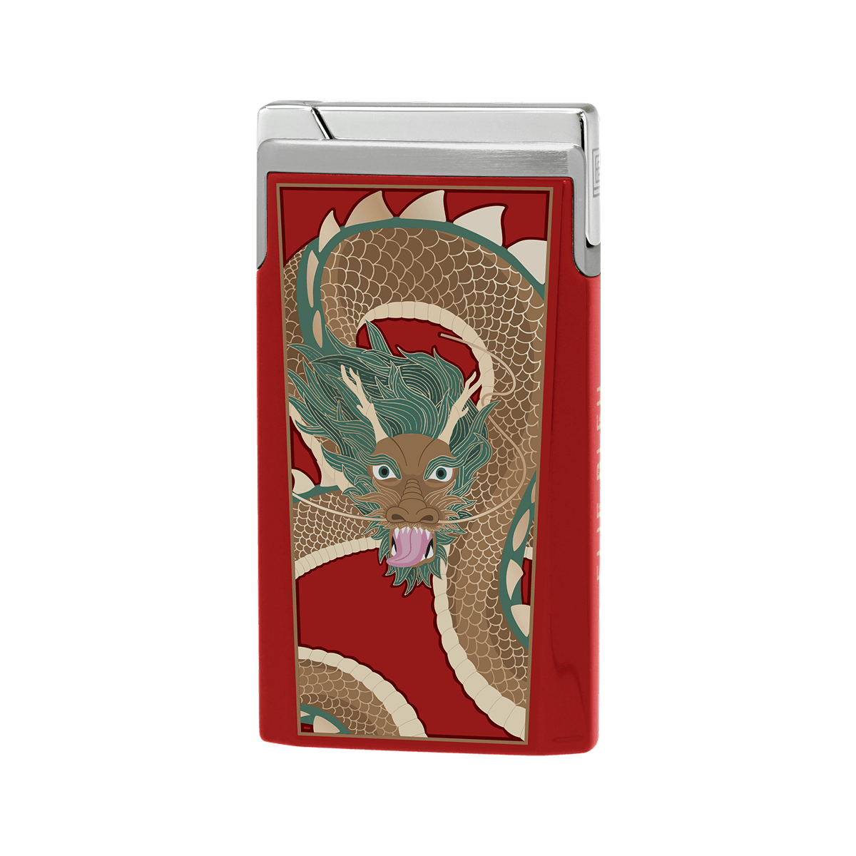 Elie Bleu Pocket Lighter "J15" Dragon