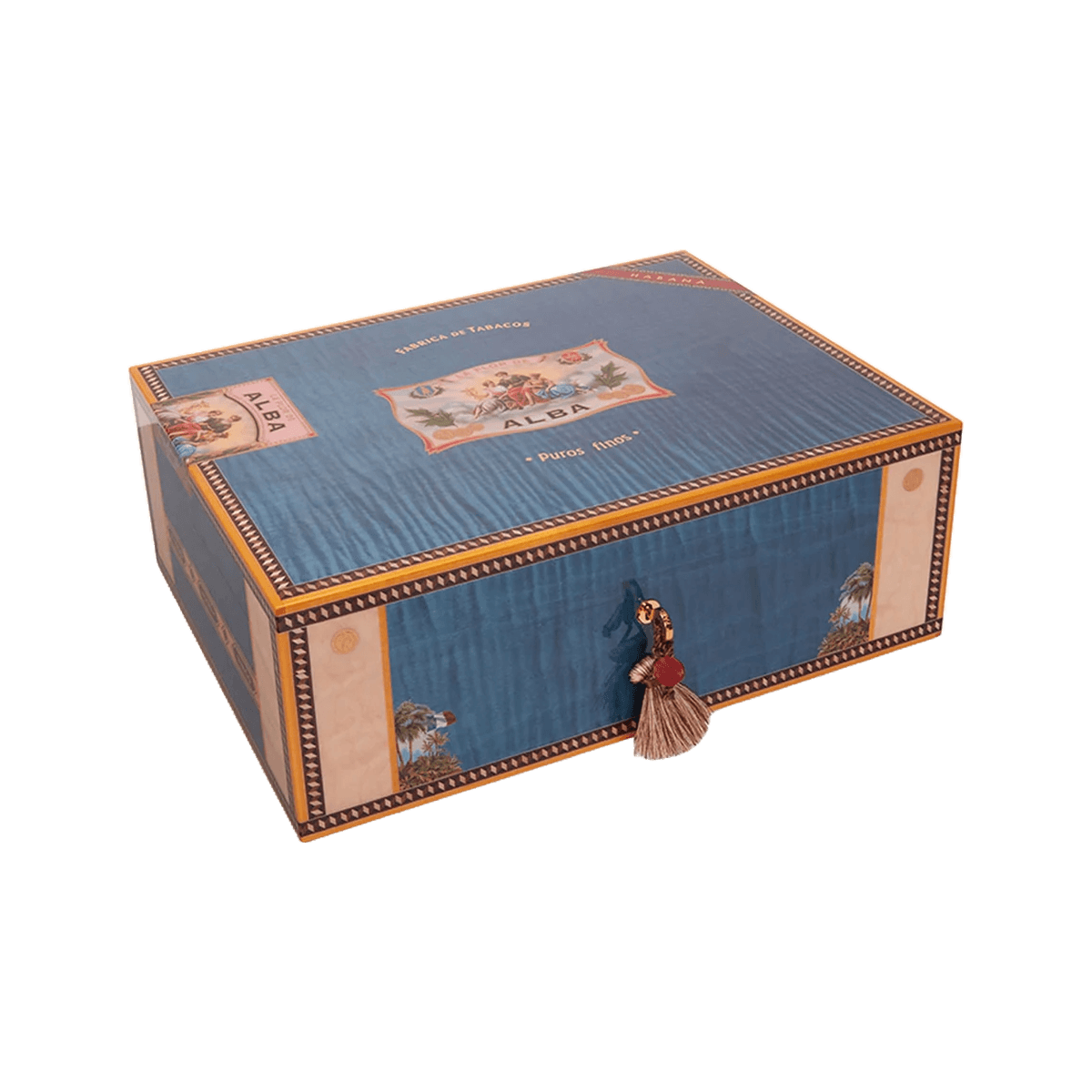 Elie Bleu "Flor de Alba" 200 cigars Blue Sycamore