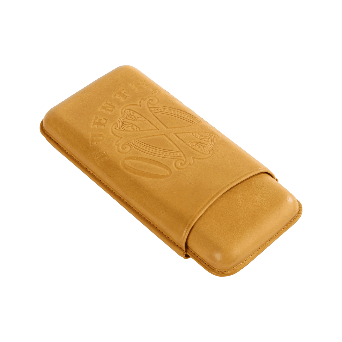 The Opus X Society Leather 3-Cigar Case El Camel