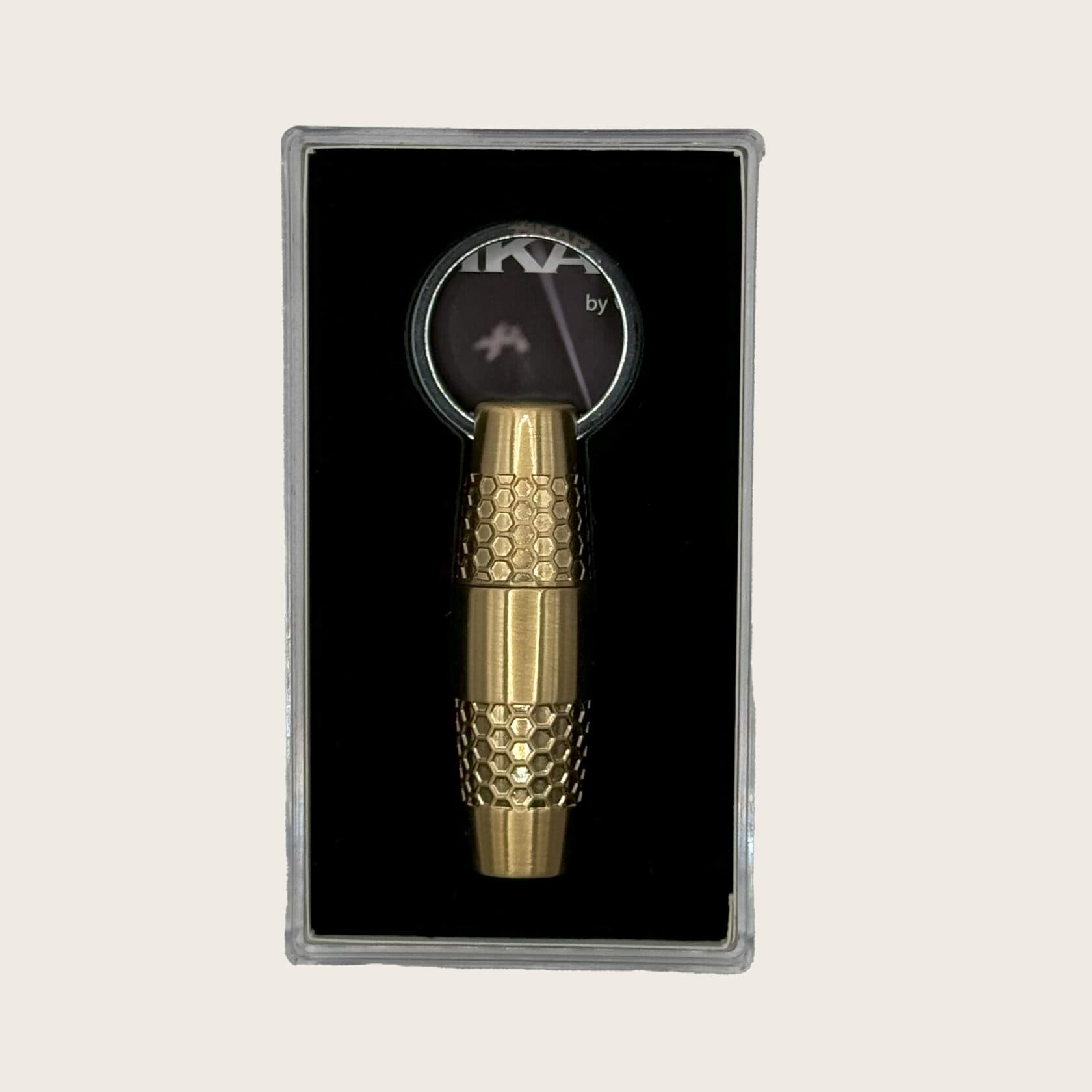 XIkar 10mm Cigar Punch Cutter, Gold