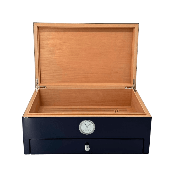 Humidor Special Club Edition Cuba Flag Blue Digital Stamp